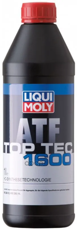 Liquimoly Top Tec Atf 1600(1l)_масло Трансмиссионное!Синт. Для Акпп Mb 236.12/236.14 Liqui Moly 8042 Liqui moly арт. 8042
