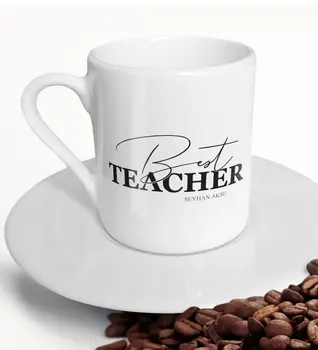 

Personalized Best Teacher Turkish coffee Fincanı-17