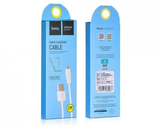 Кабель Hoco X1 Micro USB 2 метра