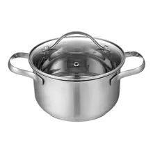 Кастрюля с крышкой Walmer Glasgow, 1,6л, цвет хром