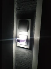 Light-Sensor Control-Light Wall-Lamp LED Eu/Us-Plug Kids Bedroom Baby Mini Built-In 