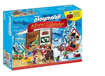 

PLAYMOBIL advent calendar-9264 Christmas workshop, Multicolor (9264)