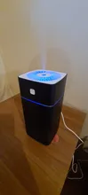 Humidificador de aire ultrasónico difusor silencioso, 7 luz de noche de Color, 1000ML, Mini difusores de aromaterapia, máquina de niebla, purificador doméstico