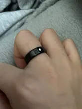 ELSEMODE-anillos de acero inoxidable para mujer, anillos de cristal de 6mm para regalos de boda