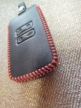 Funda protectora de cuero para llave de coche Renault Koleos Kadjar, carcasa protectora para llave remota, nuevo diseño, para Renault Koleos Kadjar 2016 2017 2018 2019