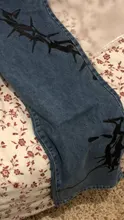 SHENGPALAE-pantalones vaqueros de pierna ancha para mujer, Jeans holgados informales con estampado de Hip-hop para verano, 2021