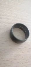 ZORCVENS-Anillo de titanio para hombre, color negro, acabado mate, clásico, anillo de compromiso, joyería para hombre, bandas de boda