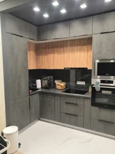 KAK de moda negro escondido manijas del Gabinete de aleación de aluminio de cocina manijas armario tiradores pomos de cajones de muebles de la puerta de la habitación de Hardware
