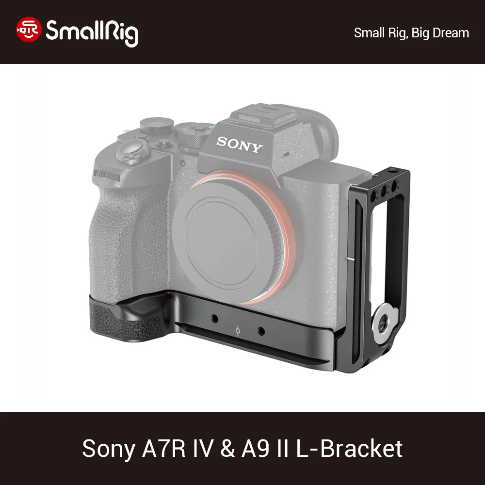 SmallRig A7R IV быстросъемная L образная пластина кронштейна для Sony Arca Swiss боковая +