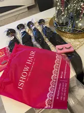 Ishow mechones de pelo lacio brasileño extensiones de cabello humano mechones de 30 32 24 36 38 pulgadas, mechones de pelo brasileño ondulado cabello virgen tejido