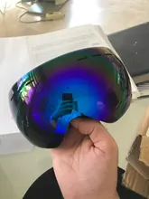 Gafas de esquí de dragón para hombre y mujer, máscara de esquí grande antiniebla, doble capa, UV400, gafas de snowboard, D292