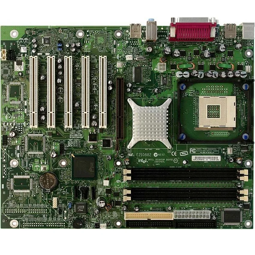 б/у системная плата сокет 478 Intel Board D865PERL | Компьютеры и офис
