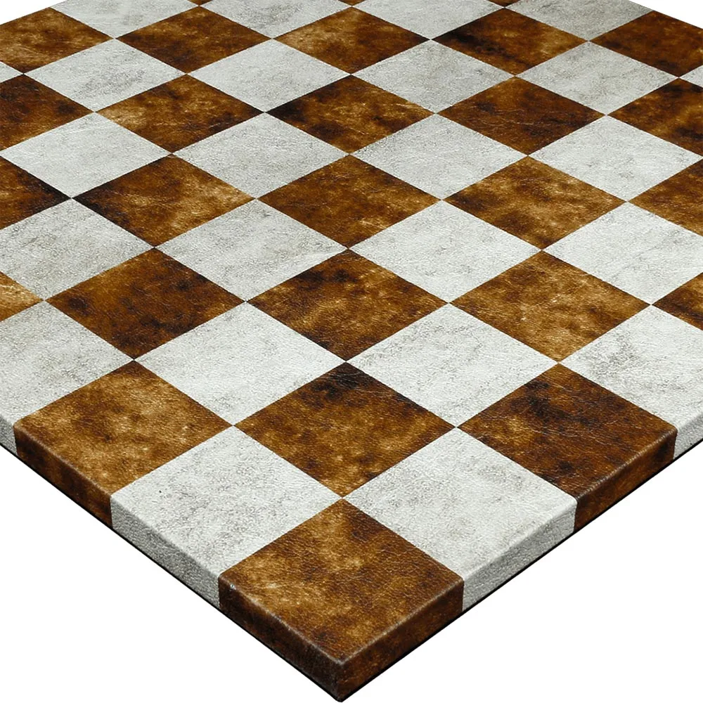 

Leather Chessboard Caramel Cream Luxury Chess Board Game
