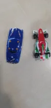 Disney Pixar Cars 3-Rayo McQueen Mater Pision Cup Mater 1:55, juguete de coche de aleación de Metal fundido a presión, regalo de cumpleaños para niños