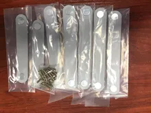 Tiradores de tocador de cuero para armario, asa suave de puerta, modernos, negros, para cocina y mobiliario