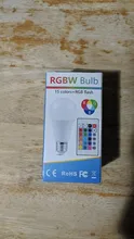 Spotlight Changing-Lamp Dimmable-Light Led-Bulb Smart-Control 16color 220v E27 Led 110v