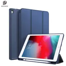 DUX DUCIS умный чехол для iPad Air PU кожаный флип Мягкий Чехол для iPad 9,7 Pro 10,5 11 12,9 Mini 5+ карандаш держатель