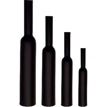 

Black thermoretractile tube 10mm price x meter