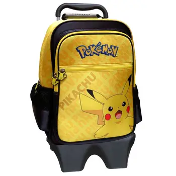 

POKEMON PIKACHO backpack ADAPTABLE to TRILLEY EXTRAIBLE 43CM