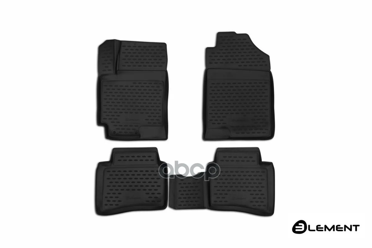 Element3d2563210_коврики В Салон! 4 Шт 3d Полиуретан Kia Rio 17 Element Element3d2563210 ELEMENT арт. ELEMENT3D2563210