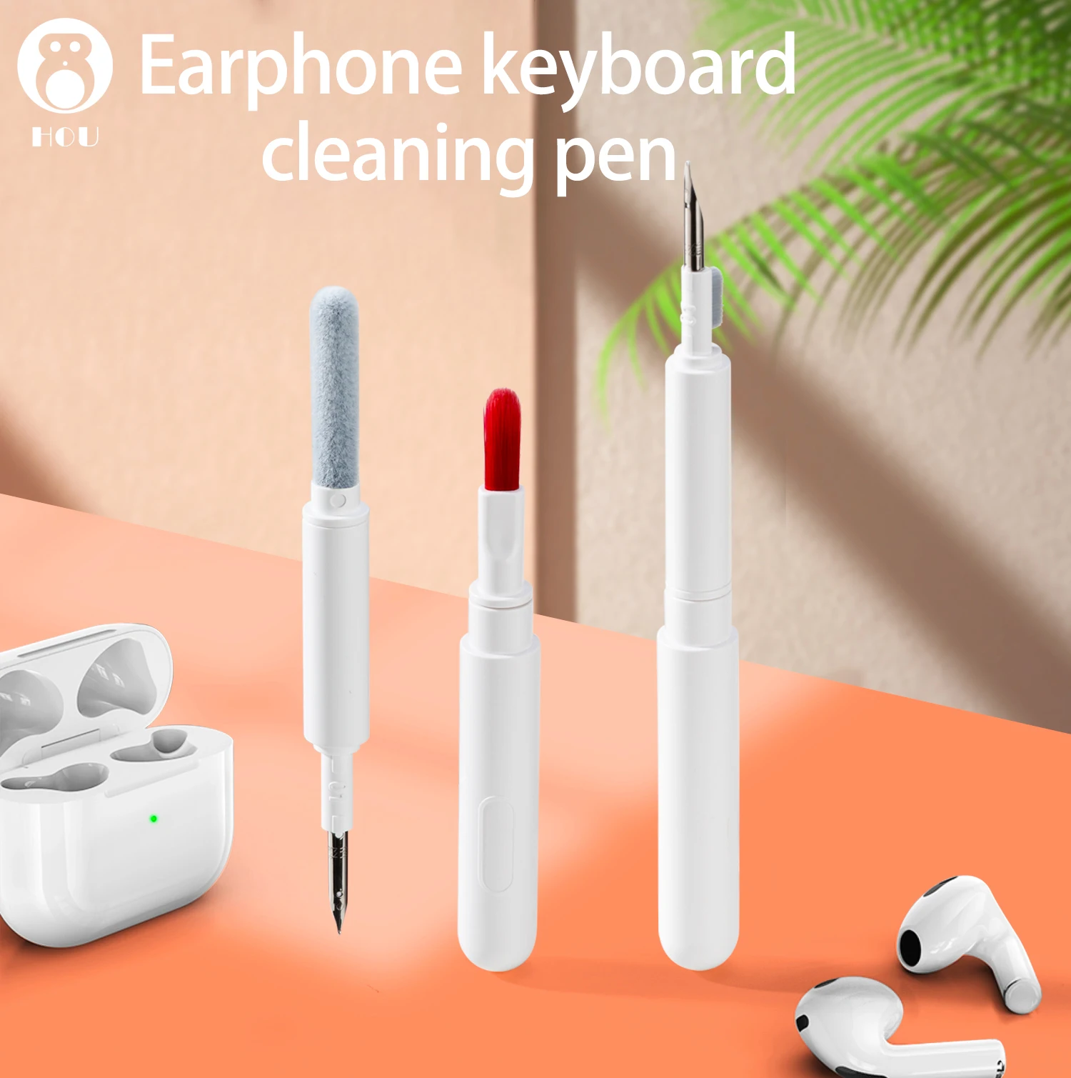 

Cleaner Kit for Airpods Pro 3 2 1 Earbuds Cleaning Pen brush Bluetooth Earphones Case Cleaning Tools for Huawei Samsung Xiaomi