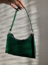 Bolso de compras exquisito para mujer, bolsos grandes de hombro informales Retro, bolso de mano con cadena de Color sólido de cuero para mujer 2020