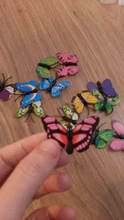 Wedding-Decoration House Artificial Butterfly Plastic 12pcs 8-Colors 5cm Scrapbooking