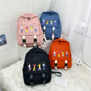 

Chongsukei TYU-1comic characters college wind backpack fashion wild lightweight waterproof backpack simple better than