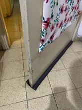 Tira selladora de fondo flexible, sello para puerta de 95 cm, bloqueador de polvo, burlete