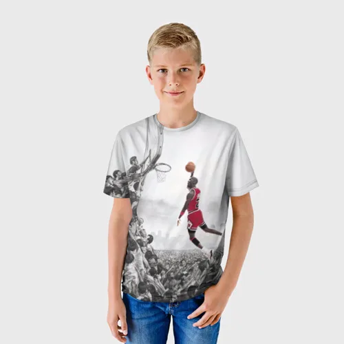 Детская футболка 3D Michael Jordan | одежда и обувь