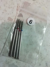 5/6/7 diamante uñas taladro mm broca para fresa conjunto cortadores de manicura del Piedra pedicura eléctrica Mill manicura máquina