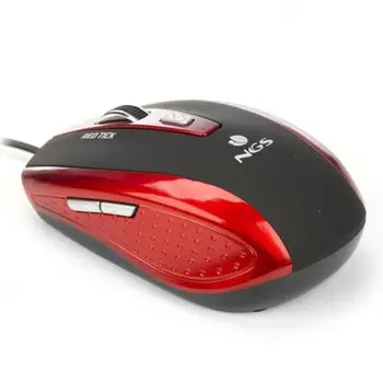 

WIRED mouse NGS REDTICK-OPTICAL-800-1600DPI-6 BUTTONS-USB-RED COLOR/BLACK