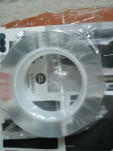 Gekkotape-Cinta mágica Nano de doble cara, transparente, sin traza, reutilizable, impermeable, pegamento limpiador para el hogar, 1/2/3/5M