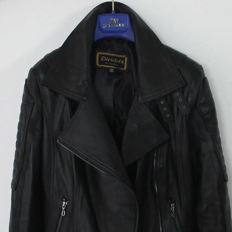 Zoramotti,Leather Jacket,Genuine Leather,Lambskin,Classic,quality,Natural Leather,Keeps,Warm