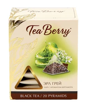 

Tea Berry "Earl Gray", black with bergamot, 20 Pyramids
