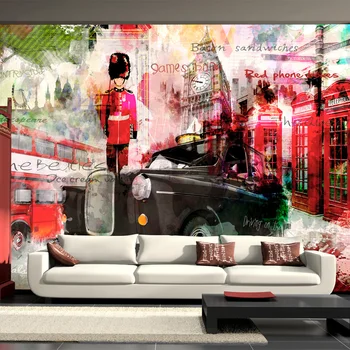 

Wall mural-way of London-150x105 cm