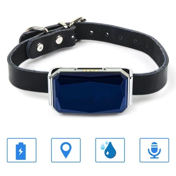 防水ペットスマートミニ gps トラッカーの犬の首輪犬猫トレースロケータ gps 追跡装置オリジナル抗ロストトレーサー