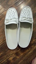 Loafers Moccasins Half-Slippers Ladies Shoes Women Flats Slip-On Korean-Style Genuine-Leather
