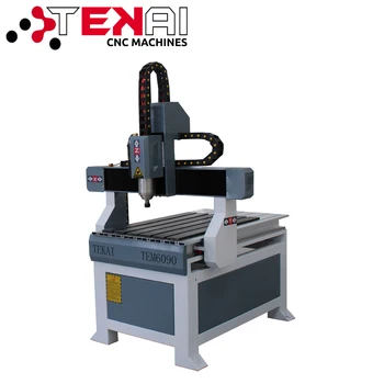 Günstige Tekai Beste Kleine CNC Holz Router Bits Holzbearbeitung Manuelle CNC Gravur Router Holz Drehmaschine Maschine