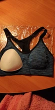 Padded Yoga-Bra Wirefree Fitness-Top Sport-Brassiere Seamless Push-Up Adjustable Quick-Dry