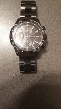 Belushi-Reloj de pulsera de lujo para hombre, cronógrafo de cuarzo, de acero inoxidable, Original