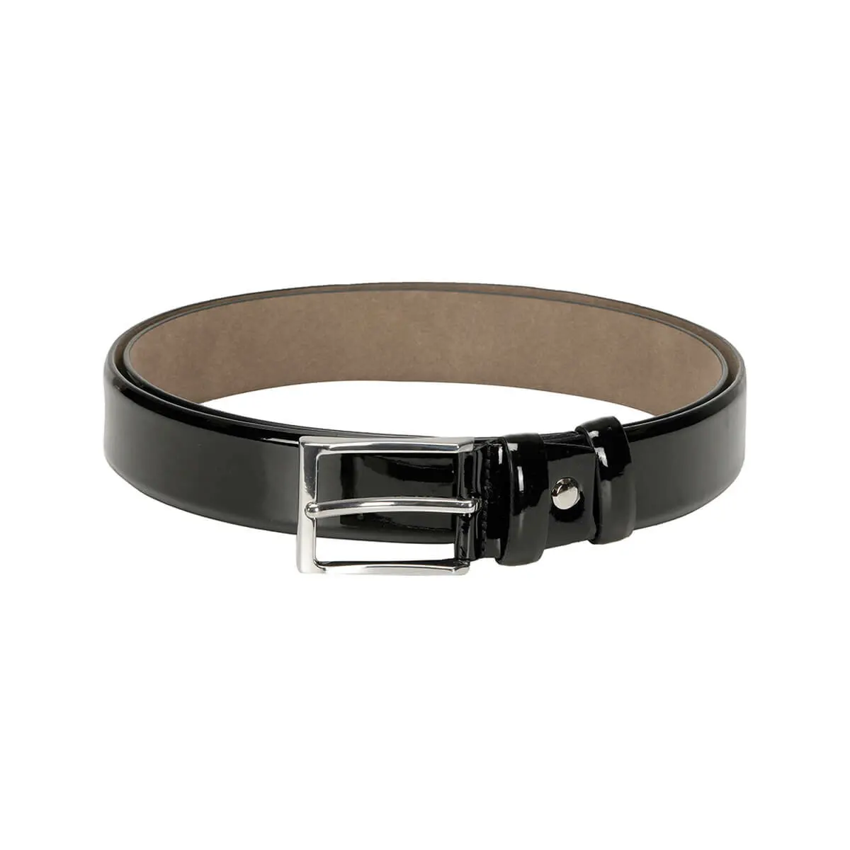 

FLO MKNYL3401 Black Male Belt Garamond