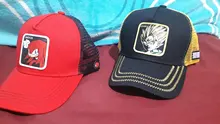 Gorra de malla con estampado de DRAGON BALL para hombre y mujer, gorro de malla con estampado de DRAGON BALL NARUTO, Snapback, Gorra de béisbol de algodón Hip Hop, unisex