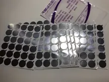 Soporte de pegamento desechable para pestañas, almohadillas para extensión de pestañas, soporte con adhesivo, 300 Uds., 2,1 cm