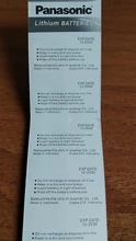 Panasonic Original 5 unids/lote cr 2032 baterías de la célula del botón 3V batería de litio para Control de remoto de calculadora cr2032