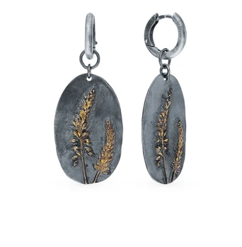 

Silver sunlight earrings sample 925