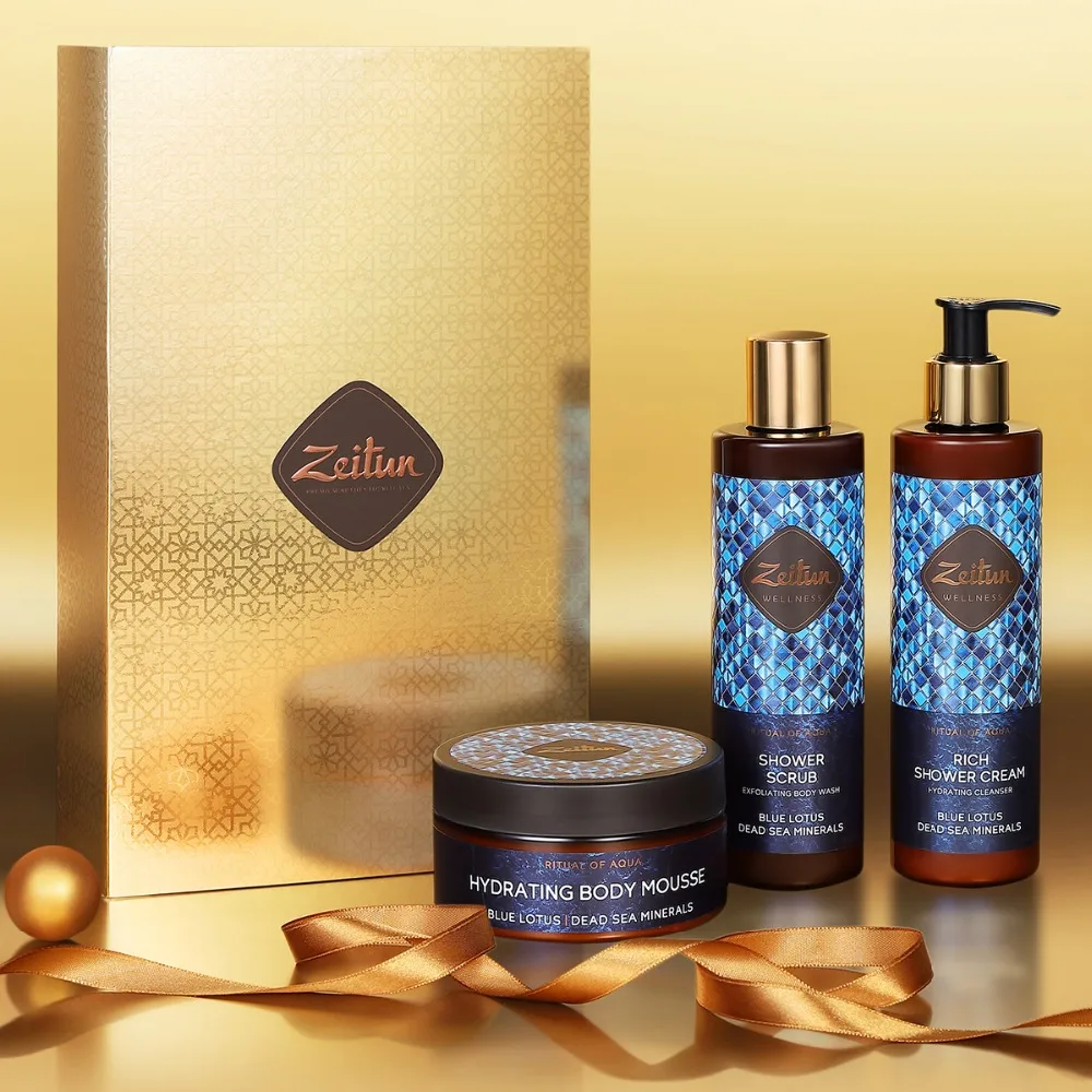 ZWAQ006 Лимитированный подарочный набор _SPA-ритуал увлажнения_ с минералами Мертвого моря 1