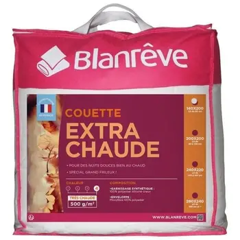 

BLANREVE microfiber Comforter extra warm-140x200 cm-White