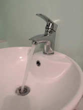 Basin Faucet Tap Sink Mixer Shower-Head Polished Brass Bathroom Deck-Mounted Chrome Single-Handle