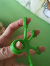 Expansor de mano de silicona para entrenamiento con los dedos, bandas de resistencia para fuerza, ejercicio de muñeca, Fitness, 1 Uds.